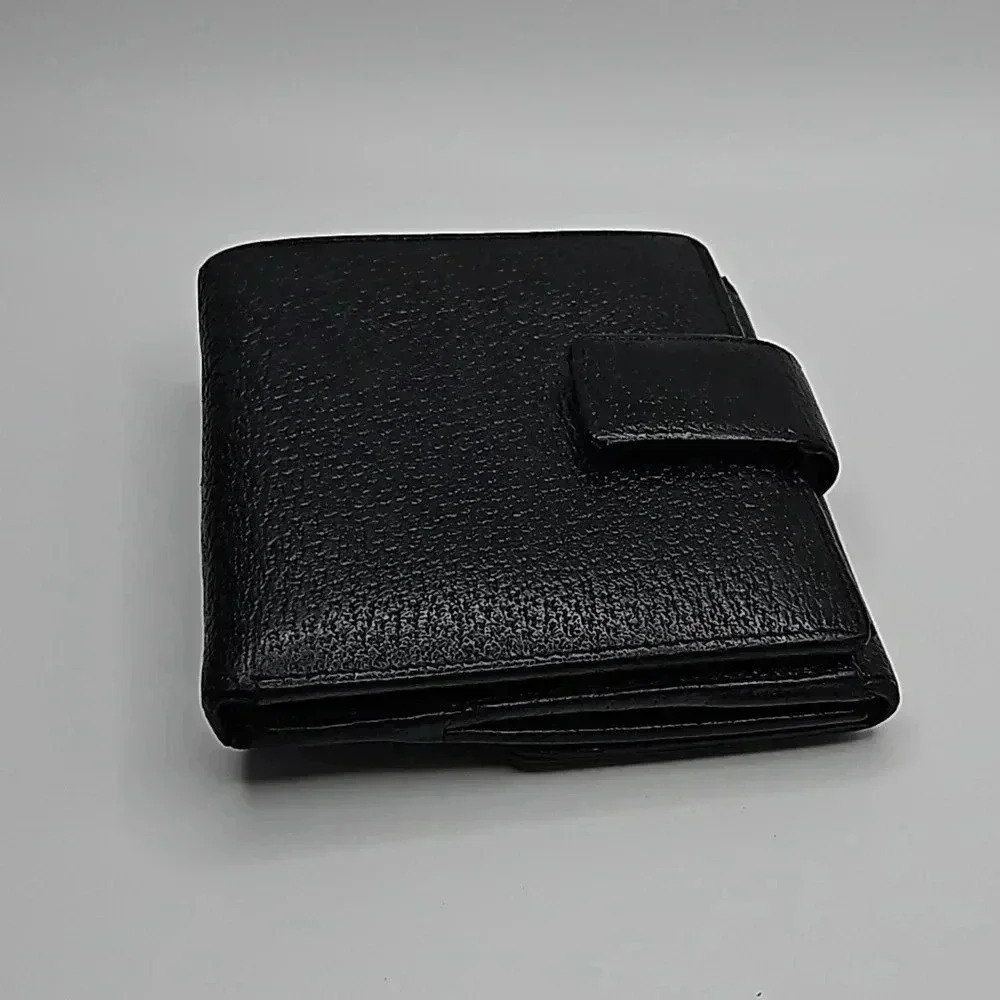 Gucci Black Leather wallet with coin pouch with dust bag - Picture 5 of 10